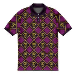 Yoshikage Kira Killer Queen Jojo's Bizarre Adventure Polo Shirt