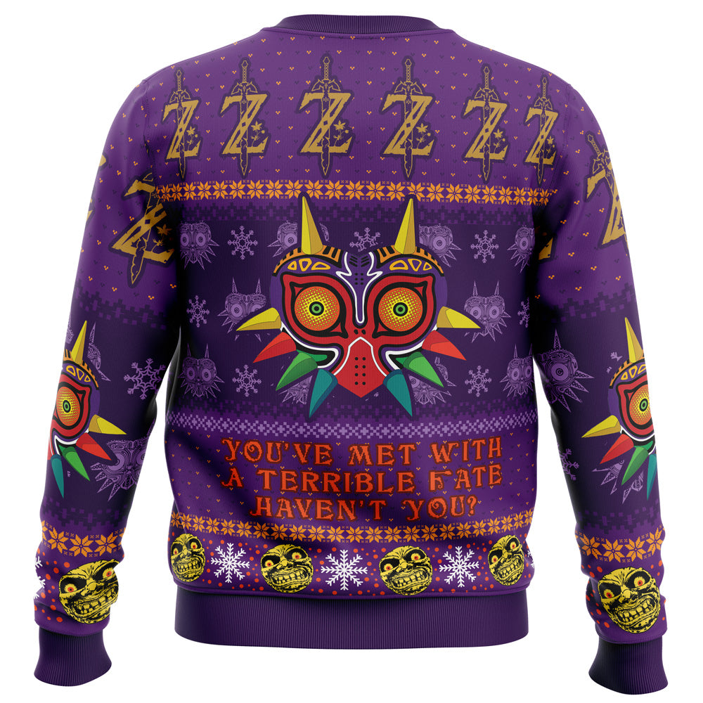 You Met With a Terrible Fate The Legend of Zelda Ugly Christmas Sweater