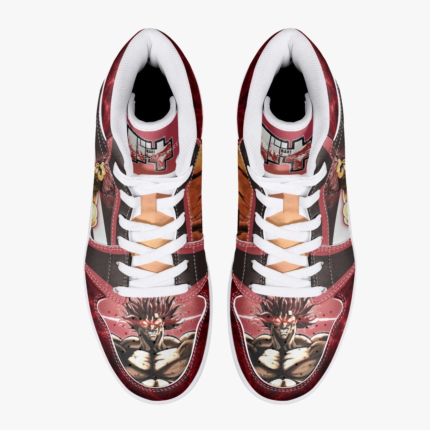 Yujiro Hanma Baki Mid 1 Basketball Shoes for Kids