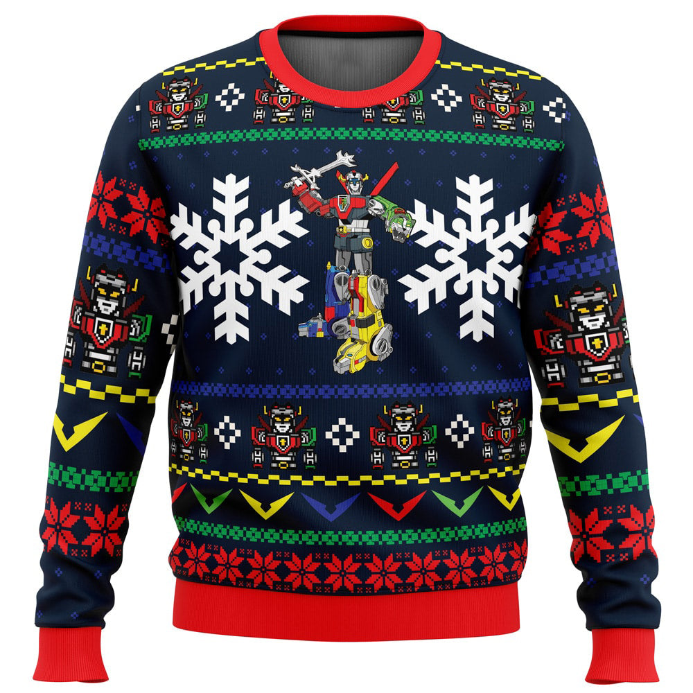 Yuletron Voltron Ugly Christmas Sweater