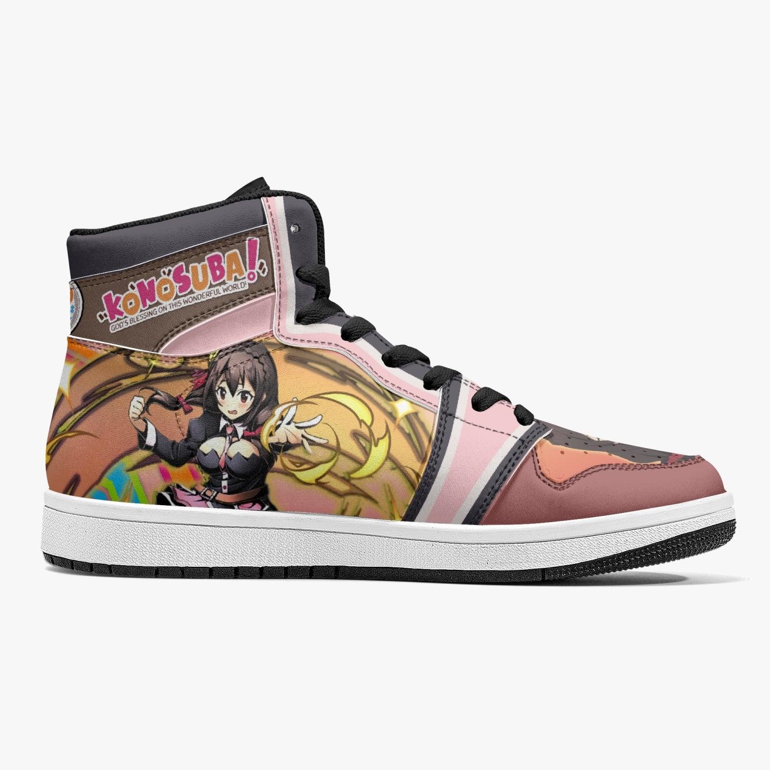 Yunyun Konosuba Mid 1 Basketball Shoes for Kids