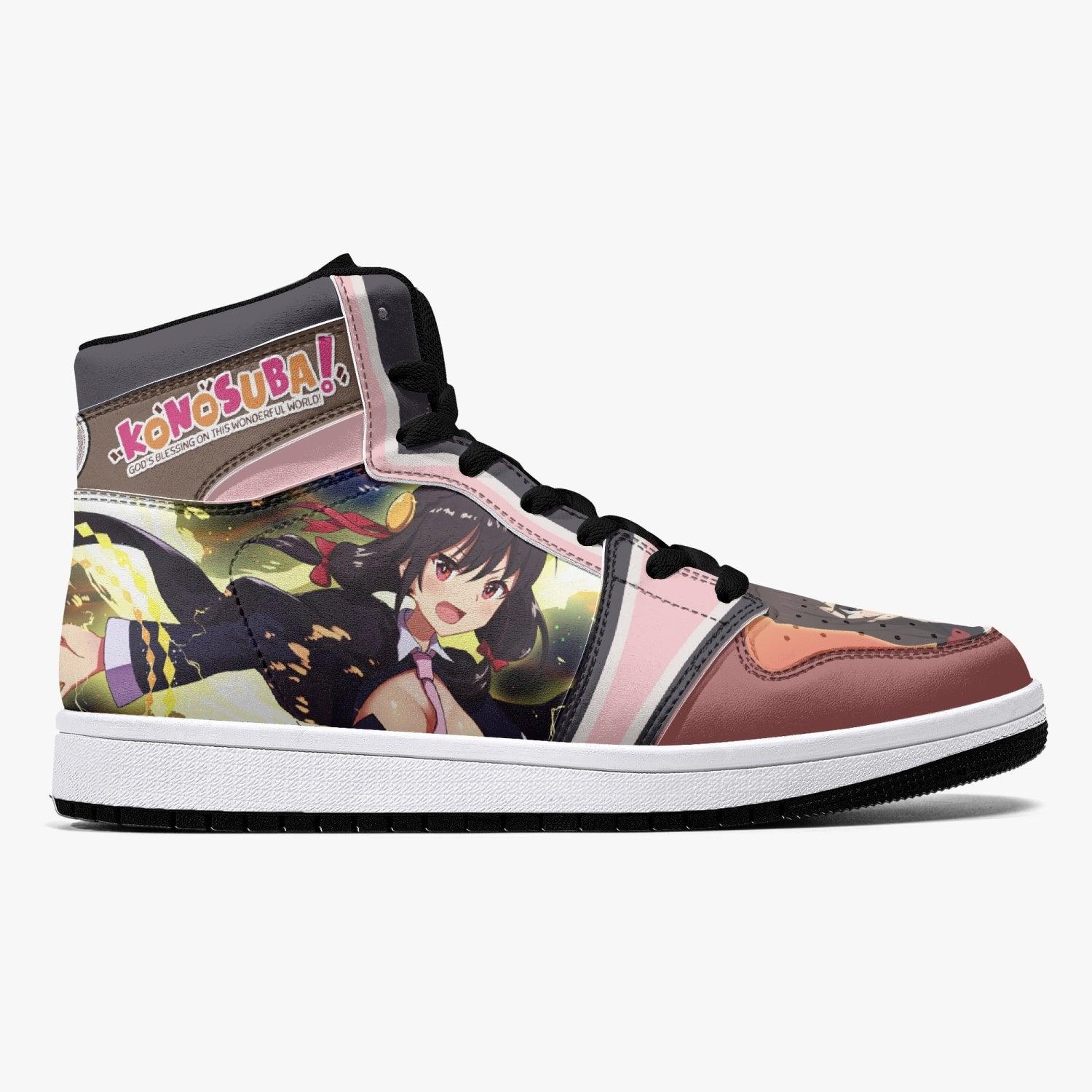 Yunyun Konosuba Mid 1 Basketball Shoes for Kids