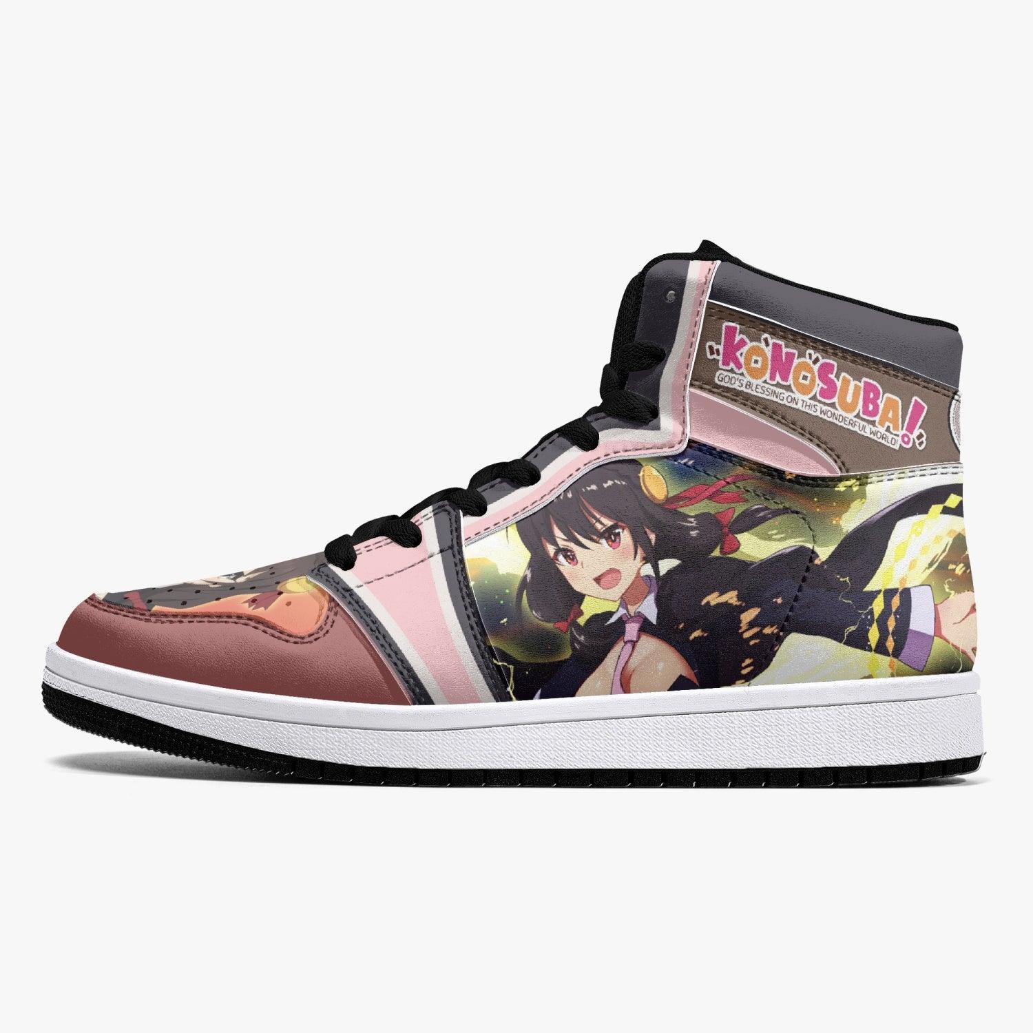 Yunyun Konosuba Mid 1 Basketball Shoes for Kids