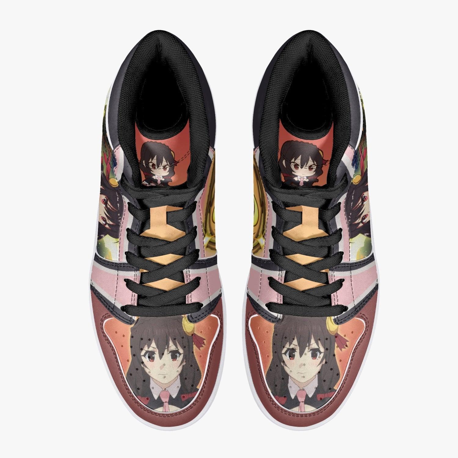 Yunyun Konosuba Mid 1 Basketball Shoes for Kids