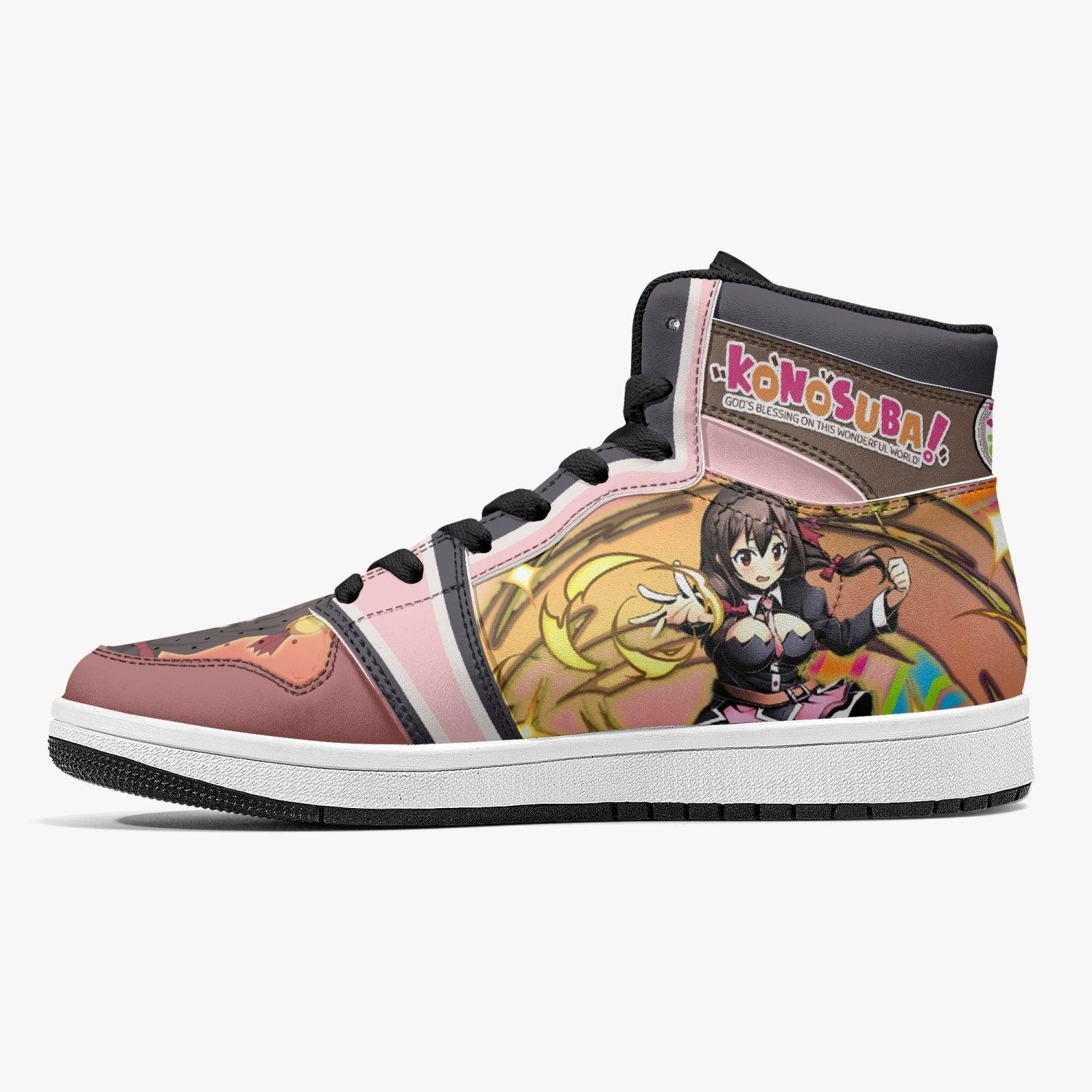 Yunyun Konosuba Mid 1 Basketball Shoes for Kids