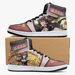 Yunyun Konosuba Mid 1 Basketball Shoes for Kids