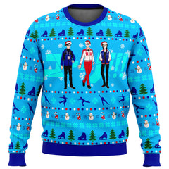 Yuri on Ice The Top 3 Ice Skaters Ugly Christmas Sweater