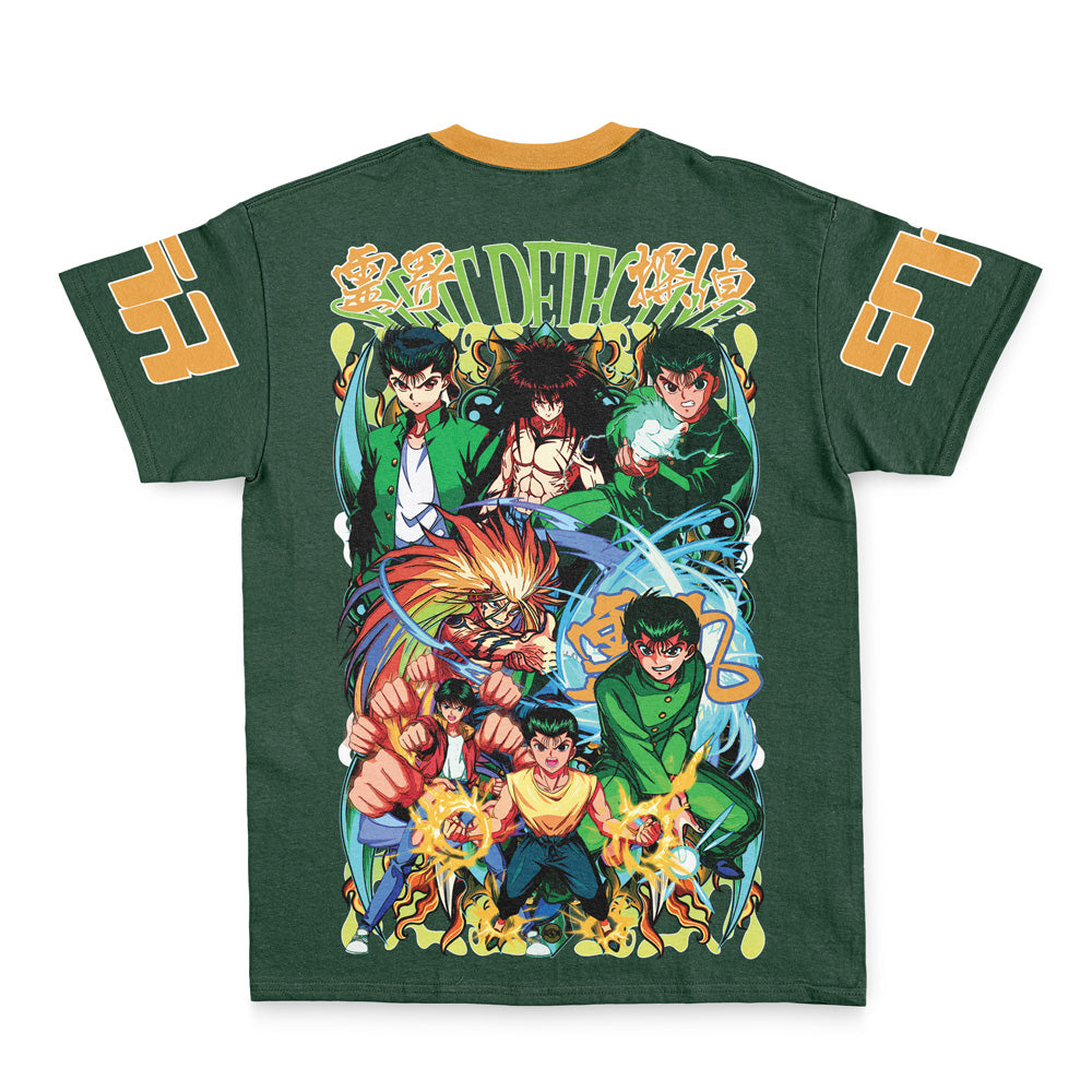 Yusuke Urameshi V4 Yuyu Hakusho Streetwear T-Shirt