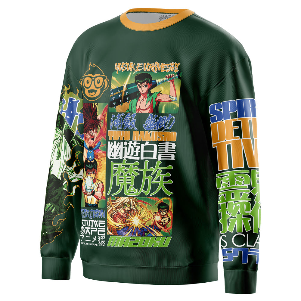 Yusuke Urameshi V4 Yuyu Hakusho Streetwear Sweatshirt