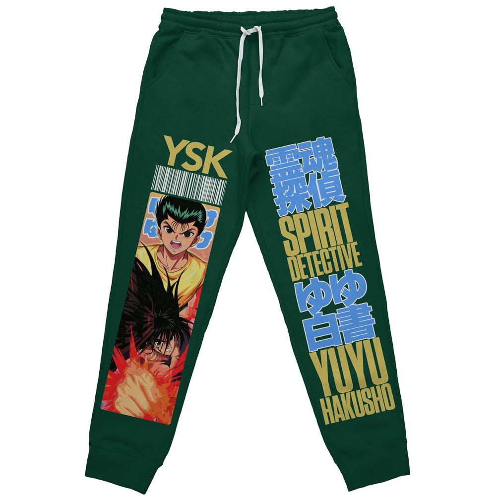 Yusuke Urameshi V2 Yuyu Hakusho" Streetwear Sweatpants