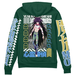 Yusuke Urameshi V2 Yuyu Hakusho" Streetwear Zip Hoodie Jacket