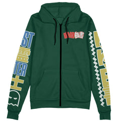 Yusuke Urameshi V3 Yuyu Hakusho Streetwear Zip Hoodie Jacket