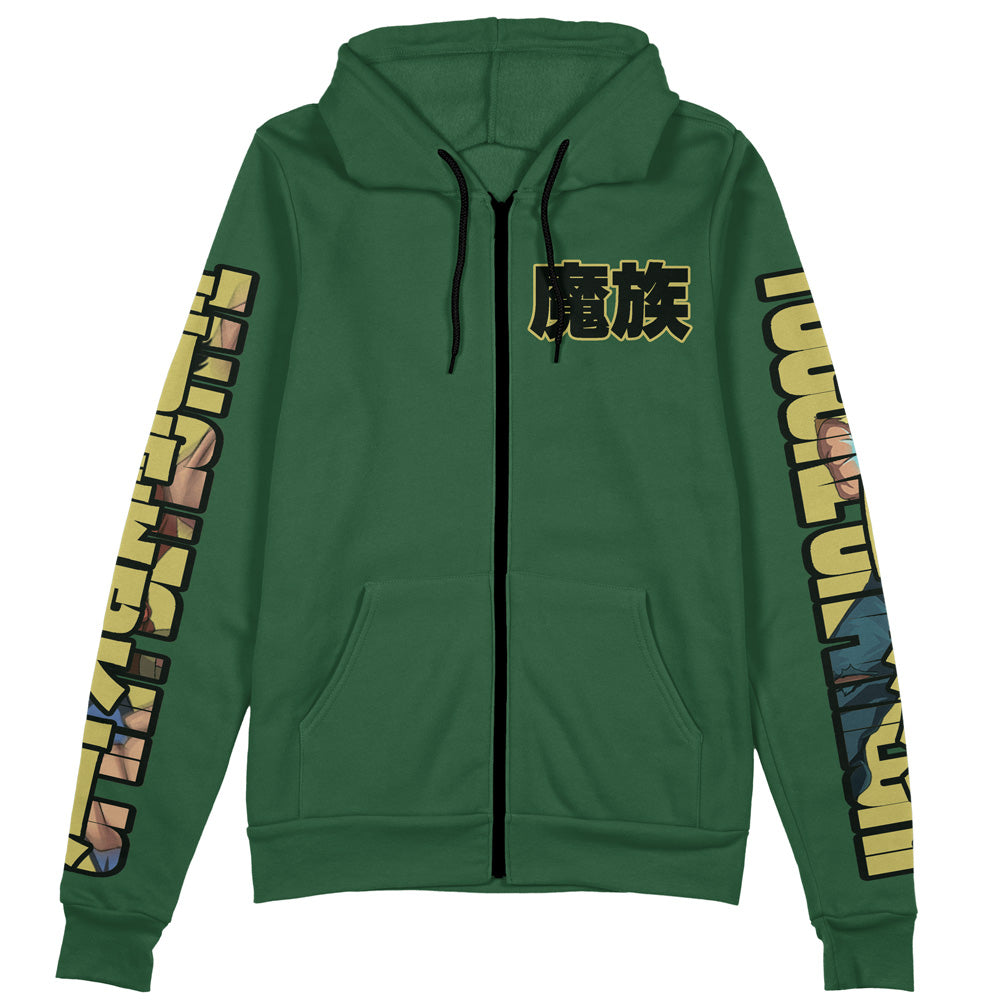 Yusuke Urameshi Yuyu Hakusho Streetwear Zip Hoodie Jacket