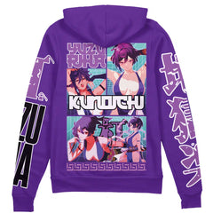 Yuzuriha Hell Paradise Streetwear Zip Hoodie Jacket