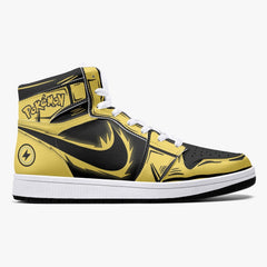 Zapdos Pokemon Mid 1 Basketball Shoes for Kids