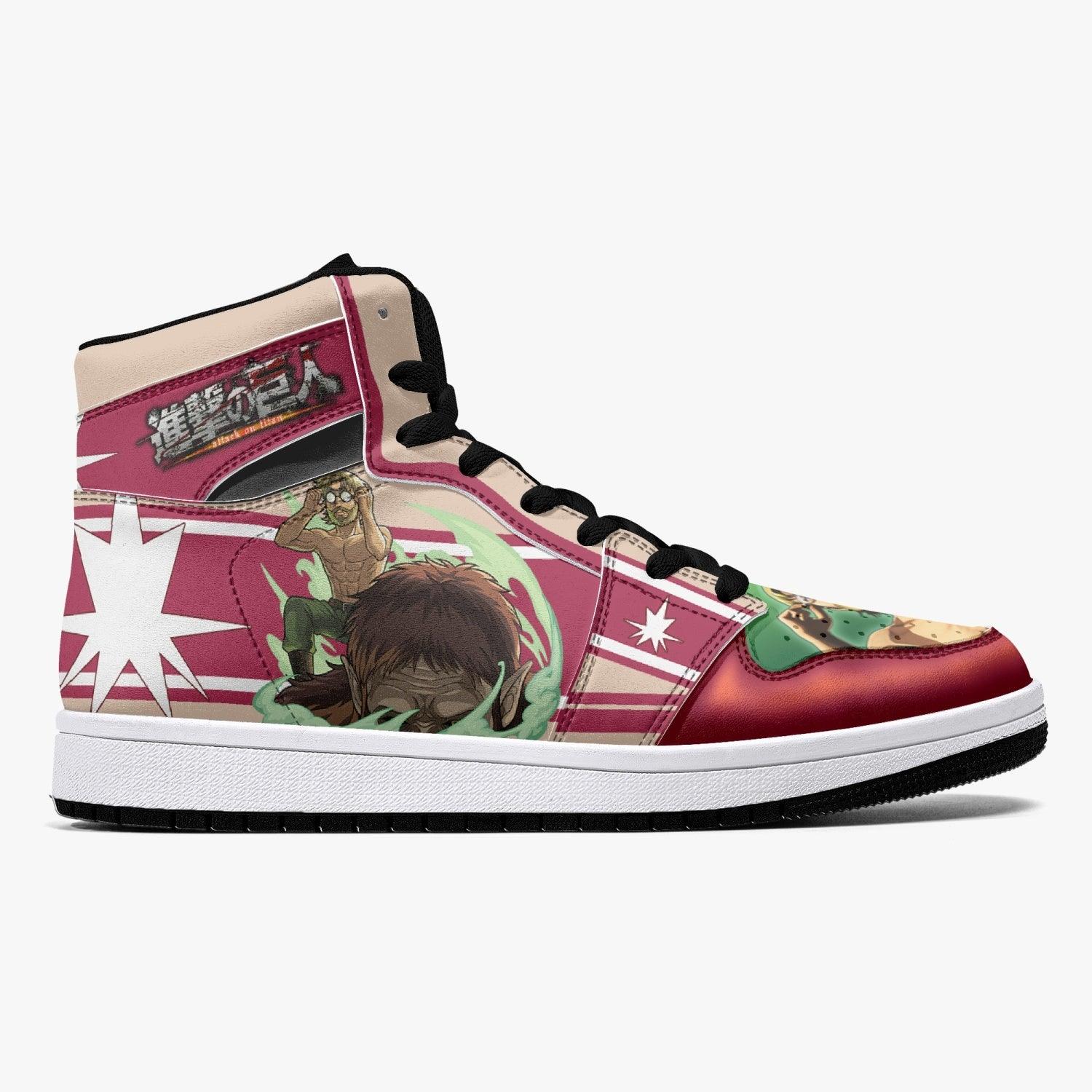 Zeke Yeager Attack on Titan Mid 1 Basketball Shoes for Kids