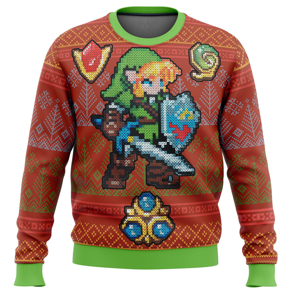 Zelda Link Gems Ugly Christmas Sweater