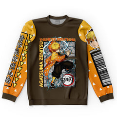 Agatsuma Zenitsu Demon Slayer Streetwear Sweatshirt