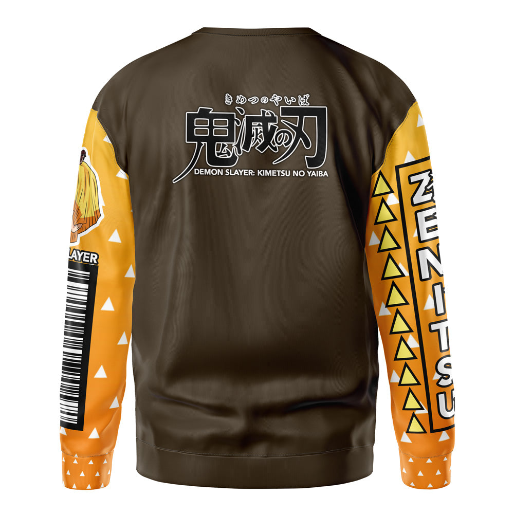 Agatsuma Zenitsu Demon Slayer Streetwear Sweatshirt