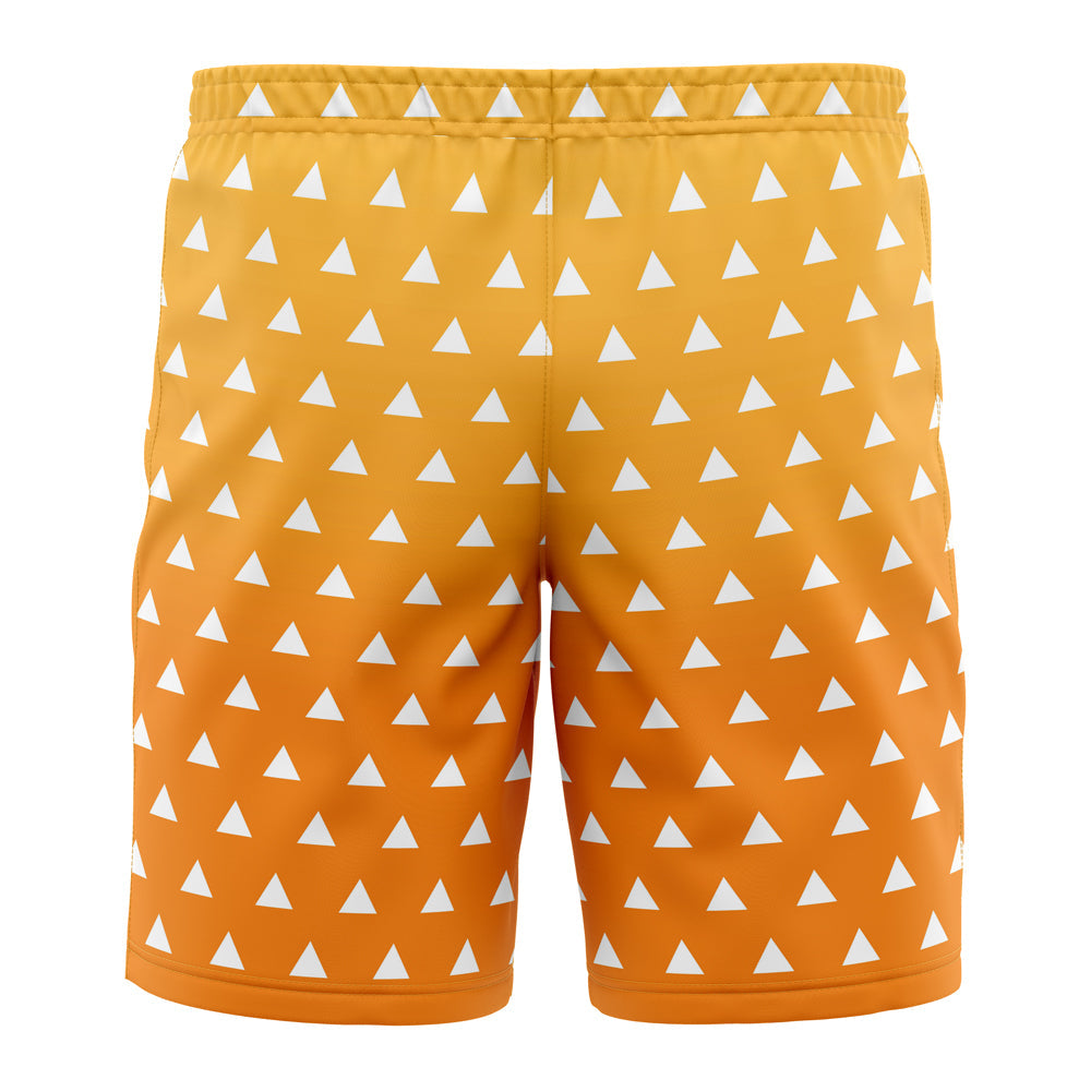 Zenitsu Agatsuma Demon Slayer Board Shorts Swim Trunks