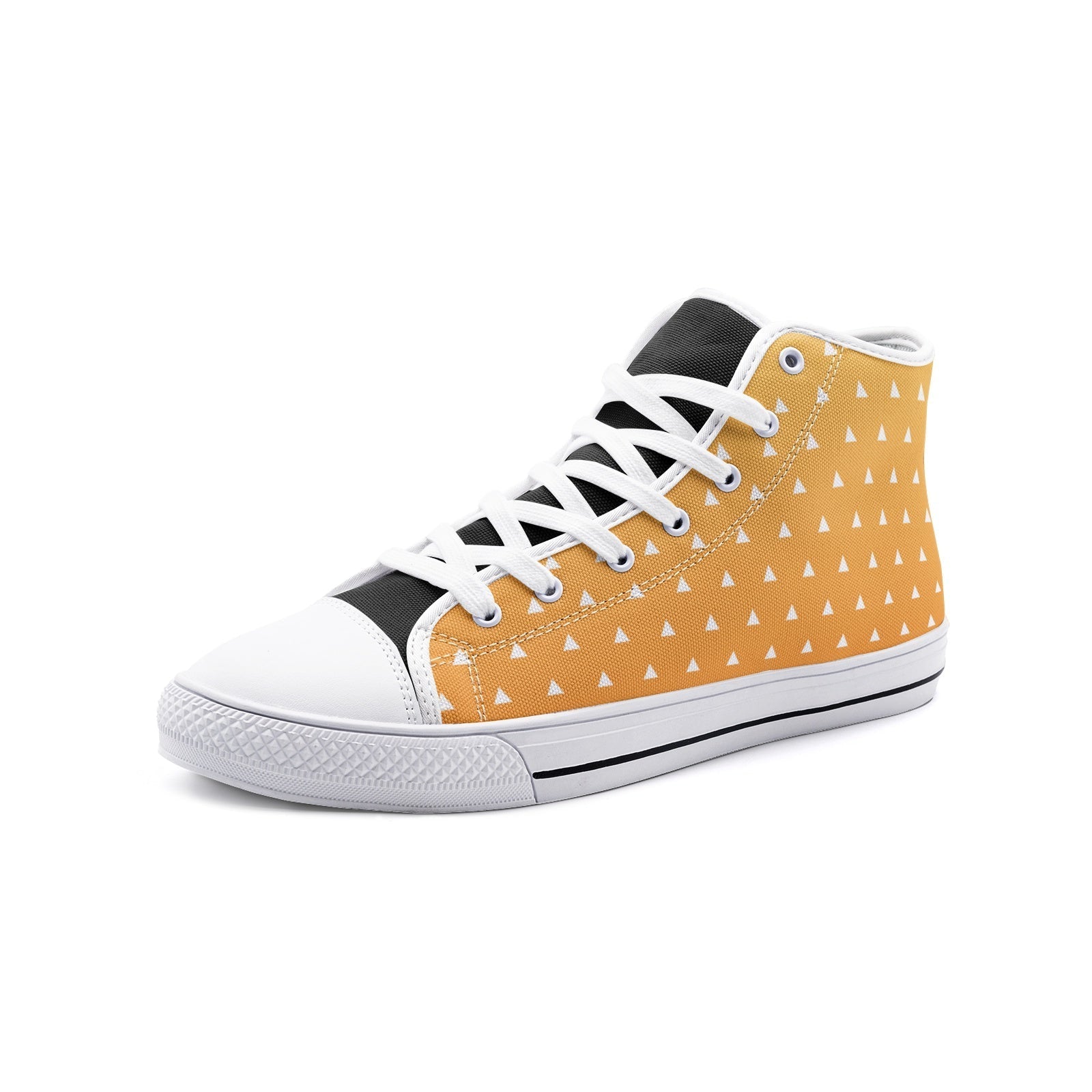 Zenitsu Agatsuma Demon Slayer Classic High Top Canvas Shoes