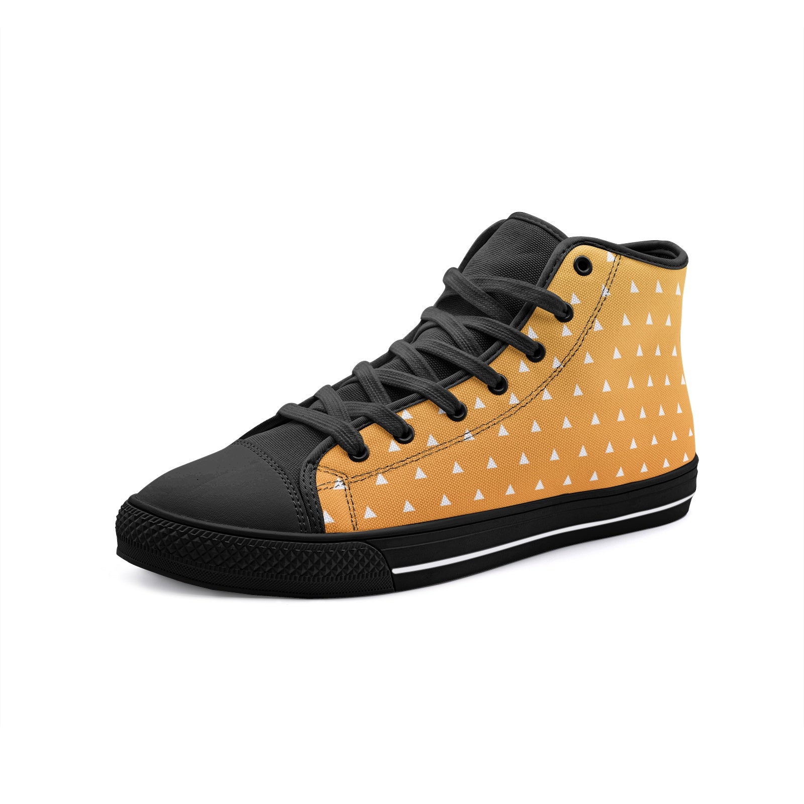 Zenitsu Agatsuma Demon Slayer Classic High Top Canvas Shoes