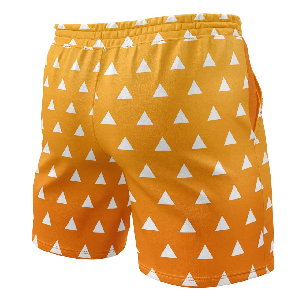 Zenitsu Agatsuma Demon Slayer Gym Shorts