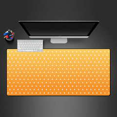 Zenitsu Haori Pattern Design M-XXL Size Gaming Mouse Pad, Computer Desk Mat