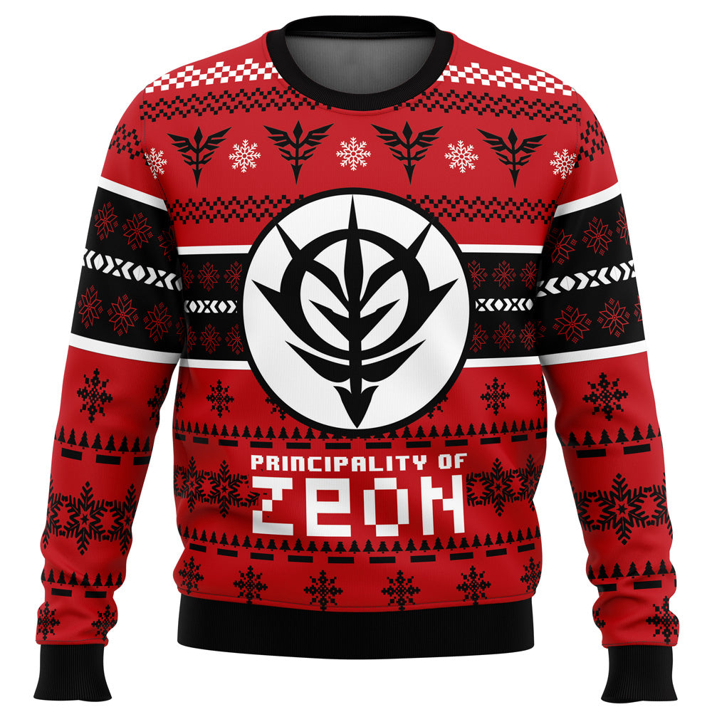 Zeon The Gundam Ugly Christmas Sweater