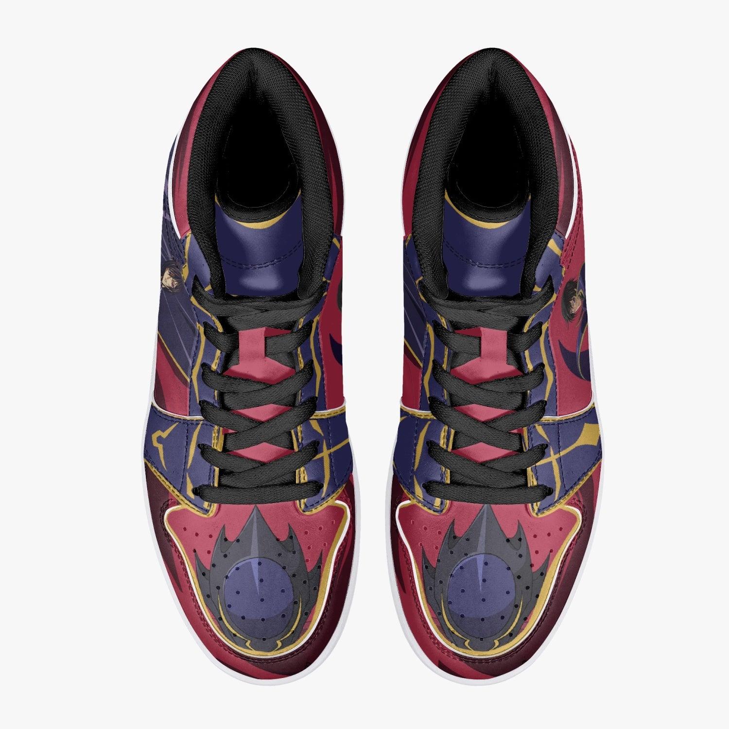 Zero Lelouch Lamperouge Kodo Giasu Mid 1 Basketball Shoes