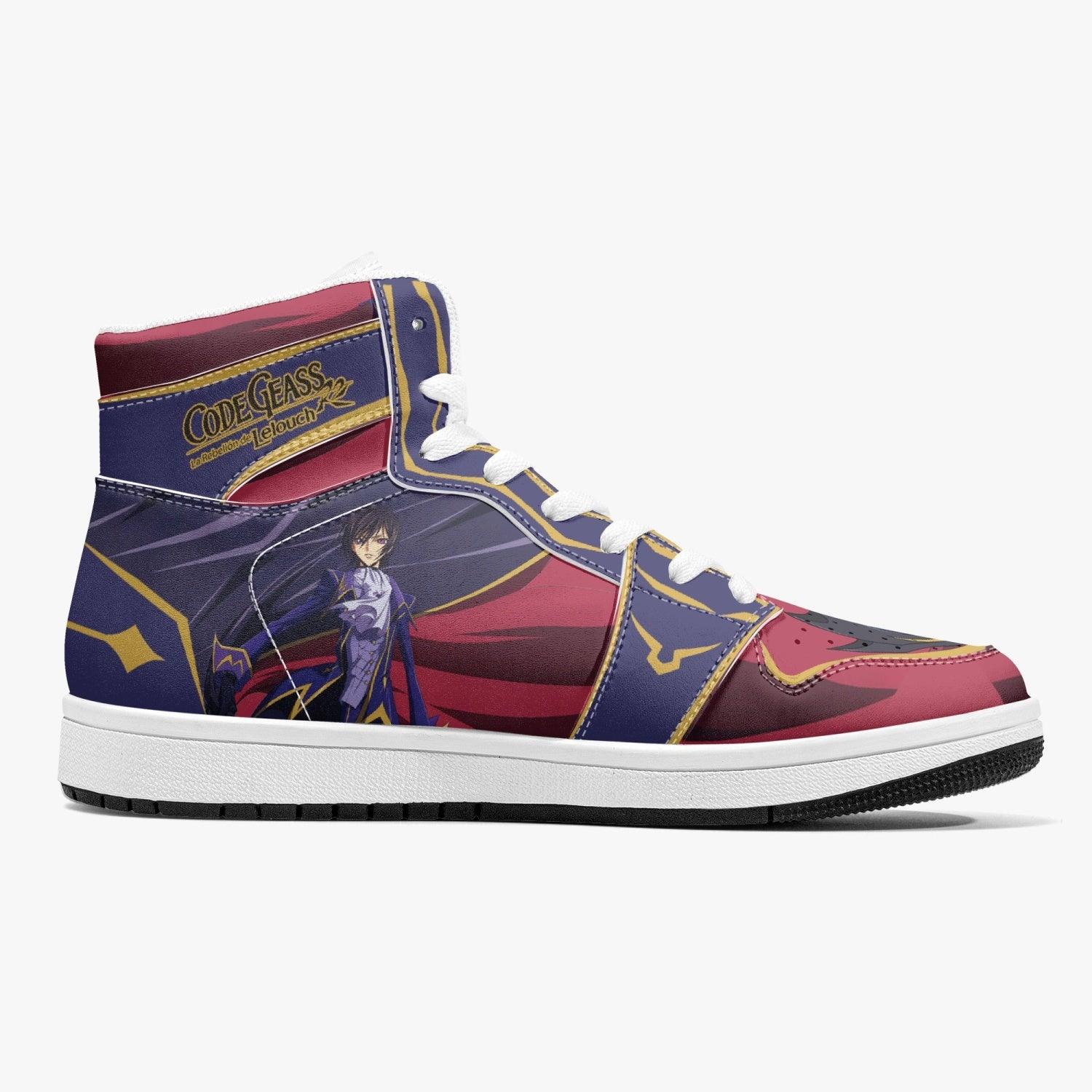 Zero Lelouch Lamperouge Kodo Giasu Mid 1 Basketball Shoes