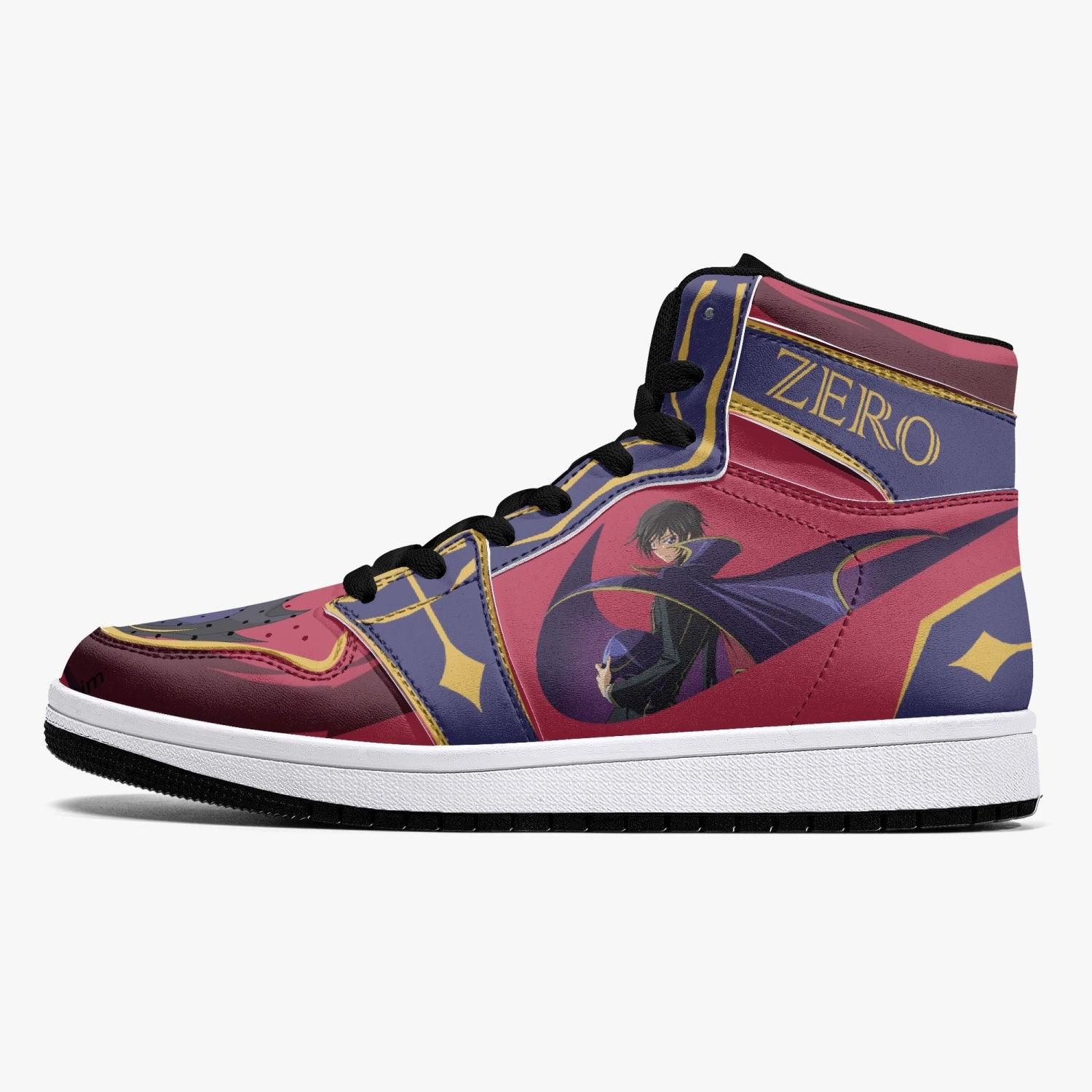 Zero Lelouch Lamperouge Kodo Giasu Mid 1 Basketball Shoes