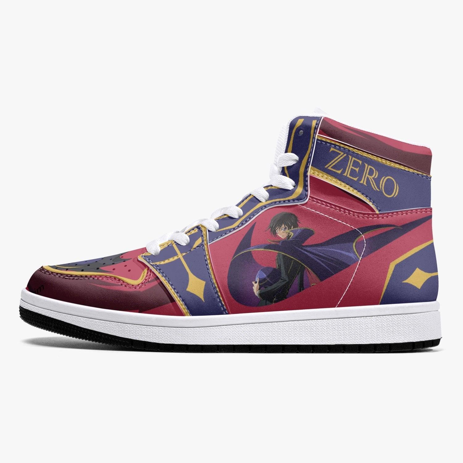 Zero Lelouch Lamperouge Kodo Giasu Mid 1 Basketball Shoes