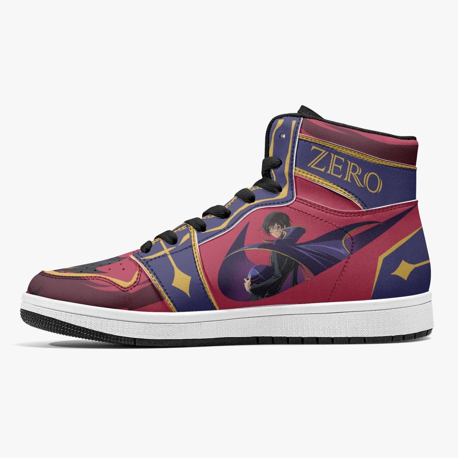 Zero Lelouch Lamperouge Kodo Giasu Mid 1 Basketball Shoes