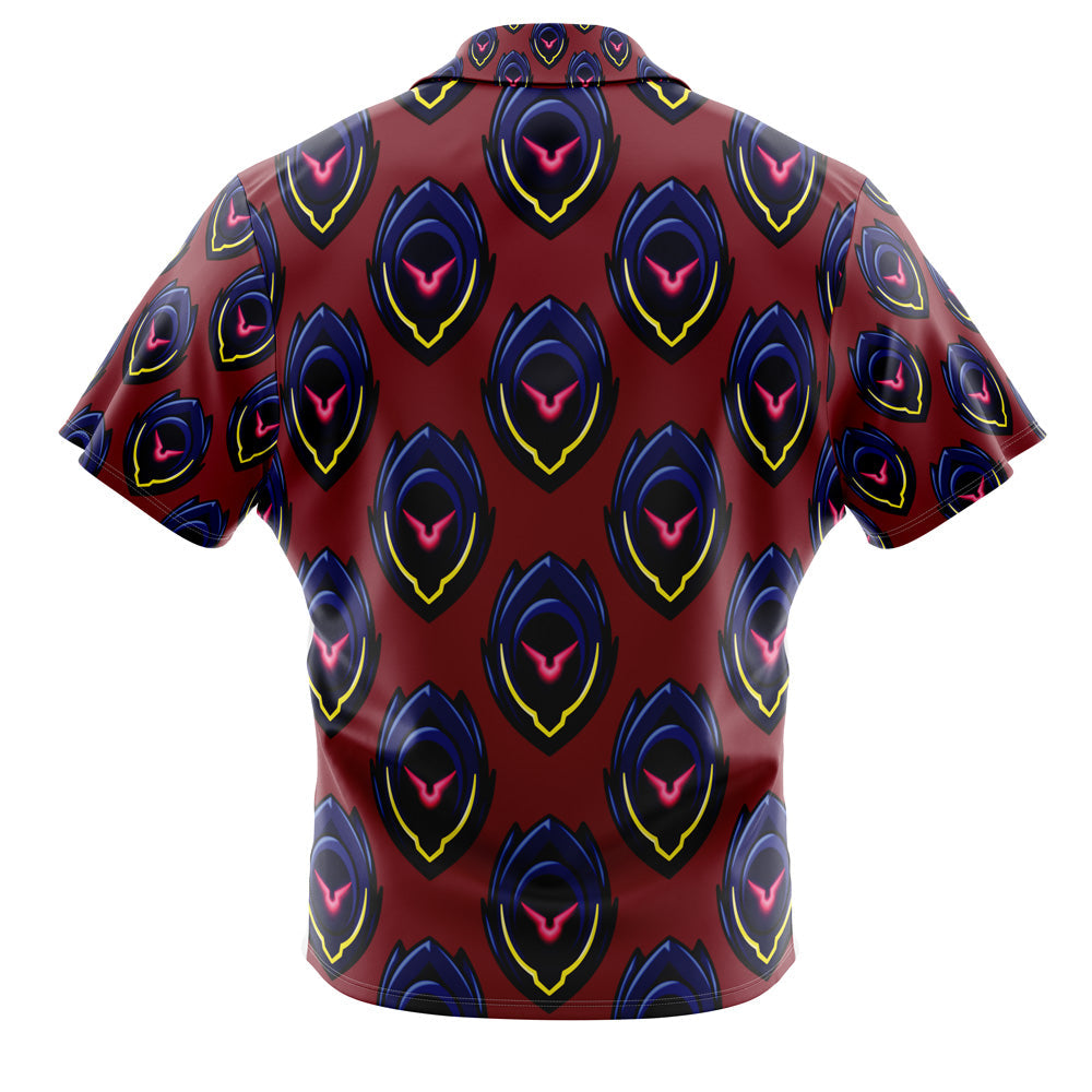 Zero's Mask Code Geass Button Up Hawaiian Shirt