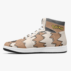 Zigzagoon Pokemon Mid 1 Basketball Shoes