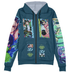 Zom 100 Streetwear Zip Hoodie Jacket