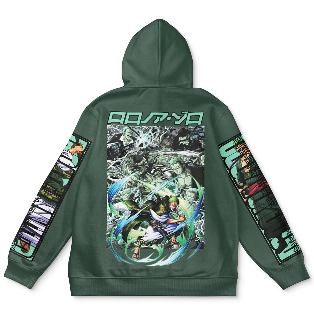 Roronoa Zoro One Piece Streetwear Hoodie