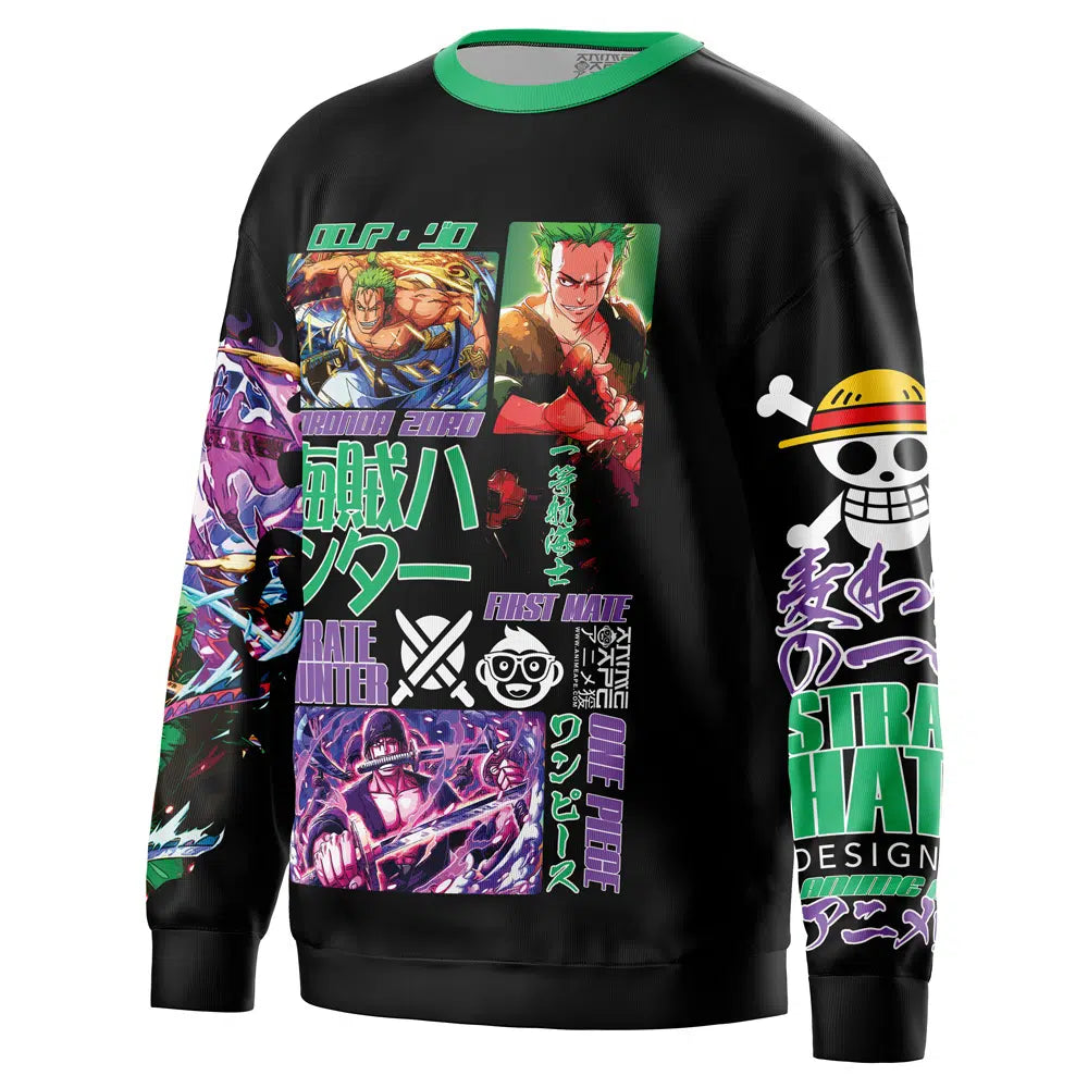 Roronoa Zoro V4 One Piece Streetwear Sweatshirt