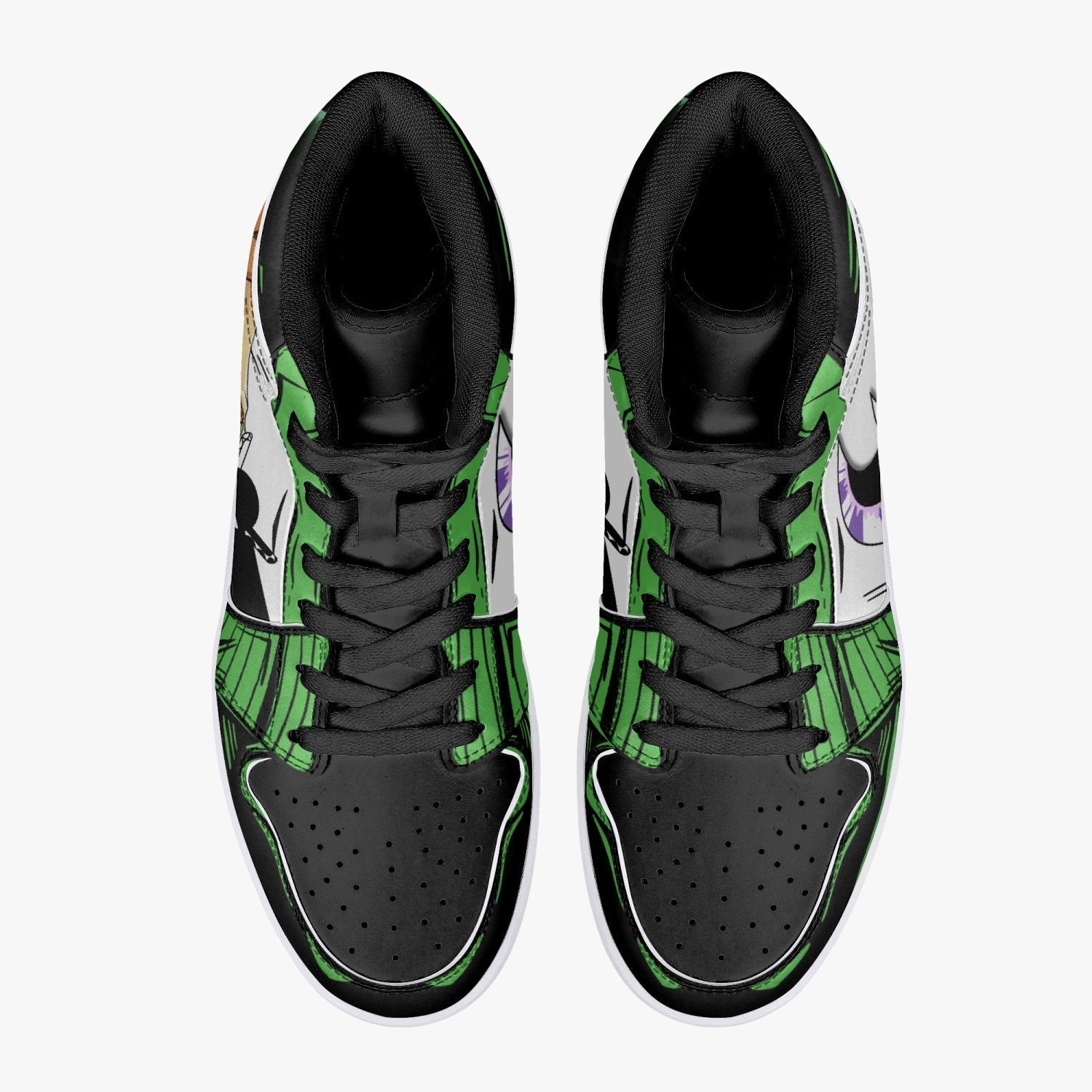 Zoro Roronoa One Piece Mid 1 Basketball Shoes