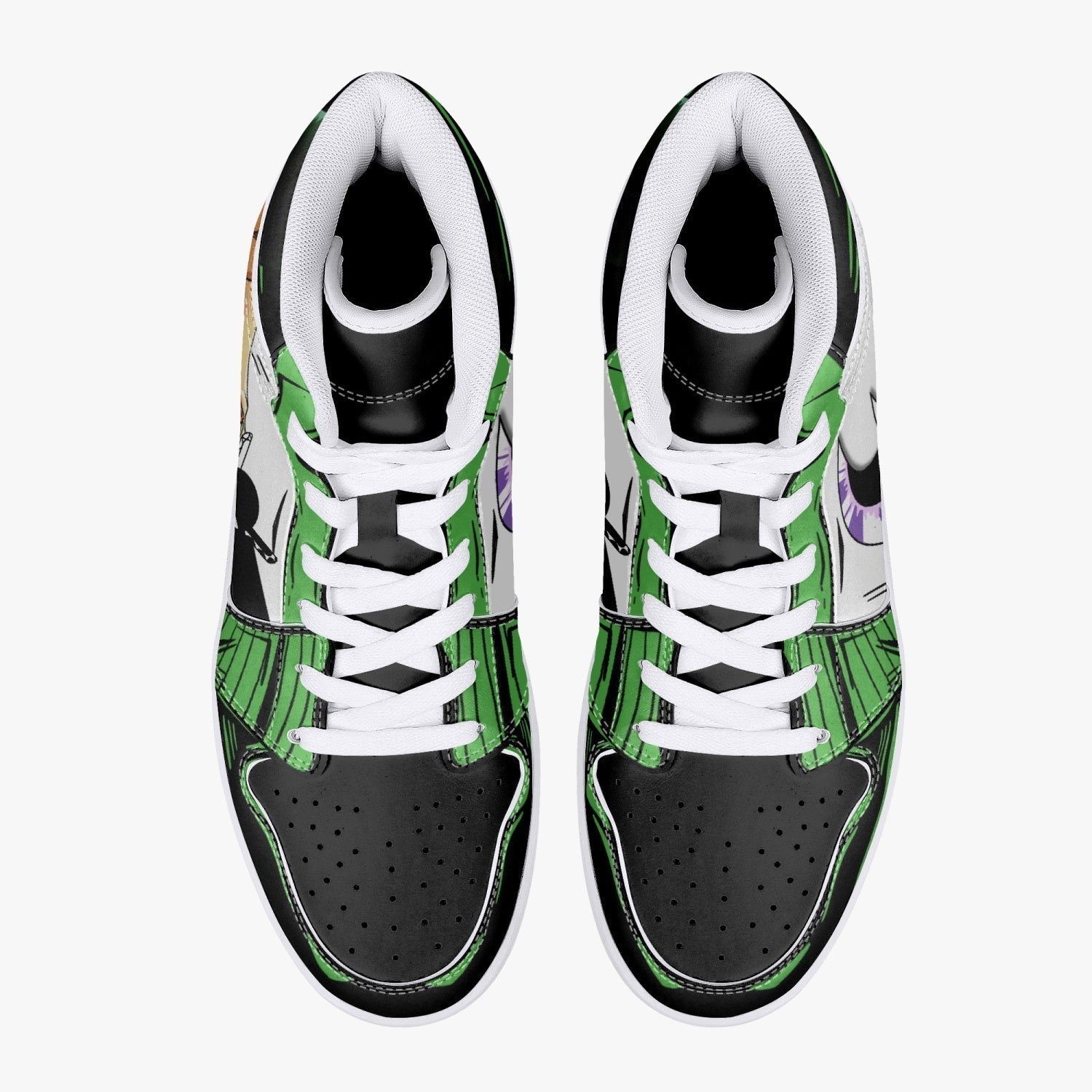 Zoro Roronoa One Piece Mid 1 Basketball Shoes