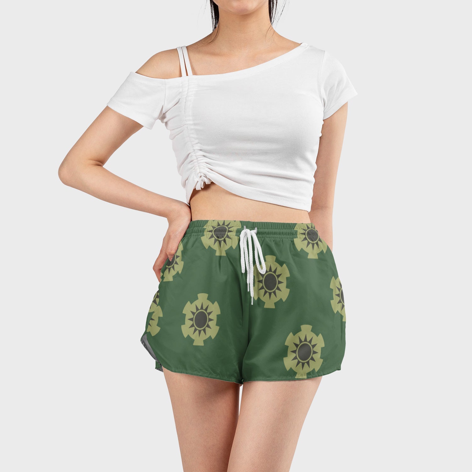 Zoro Wano One Piece Women Board Shorts