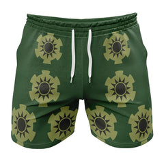 Zoro Wano V2 One Piece Gym Shorts