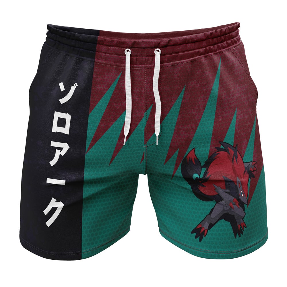 Zoroark Classic Pokemon Gym Shorts