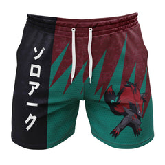 Zoroark Classic Pokemon Gym Shorts