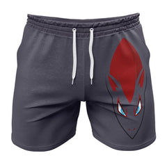 Zoroark Face Pokemon Gym Shorts