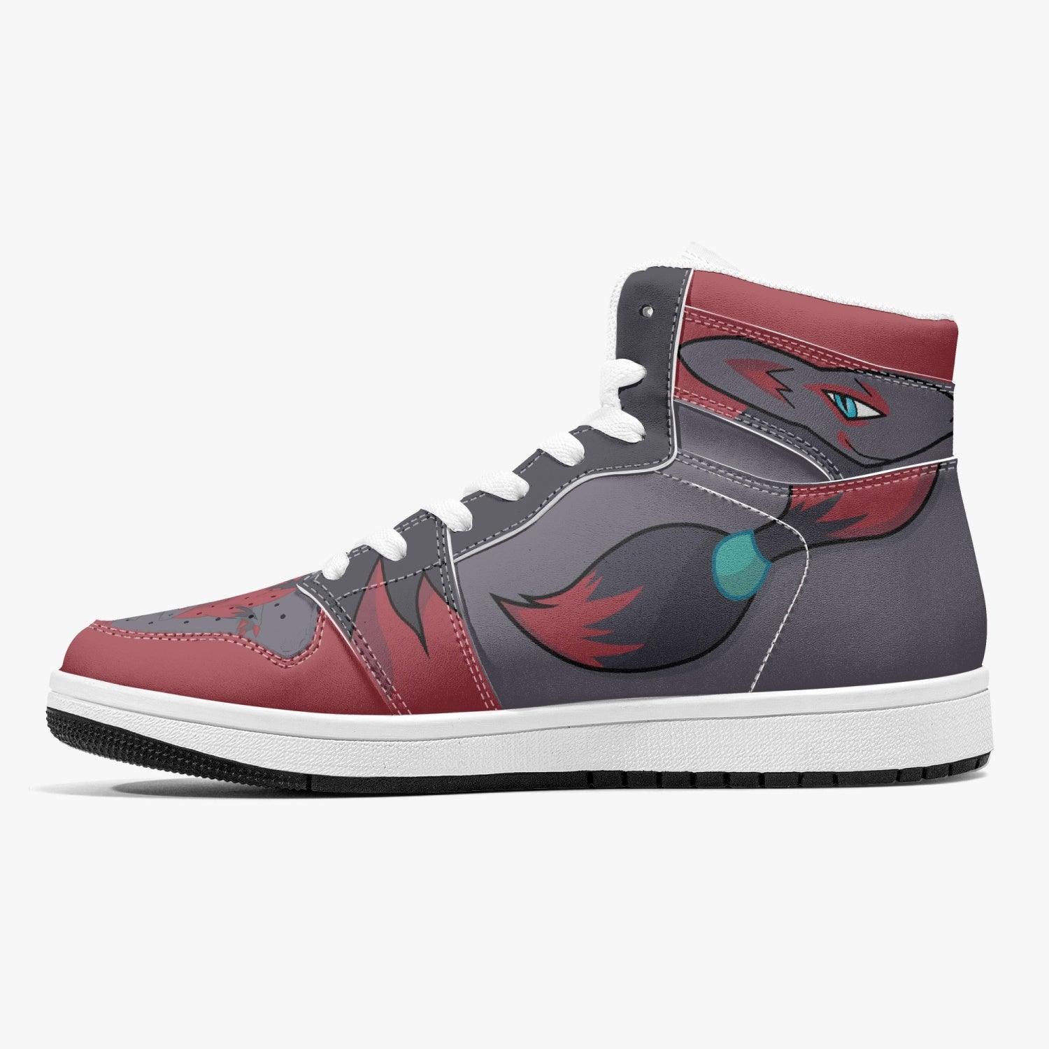 Zoroark Pokemon V2 Mid 1 Basketball Shoes