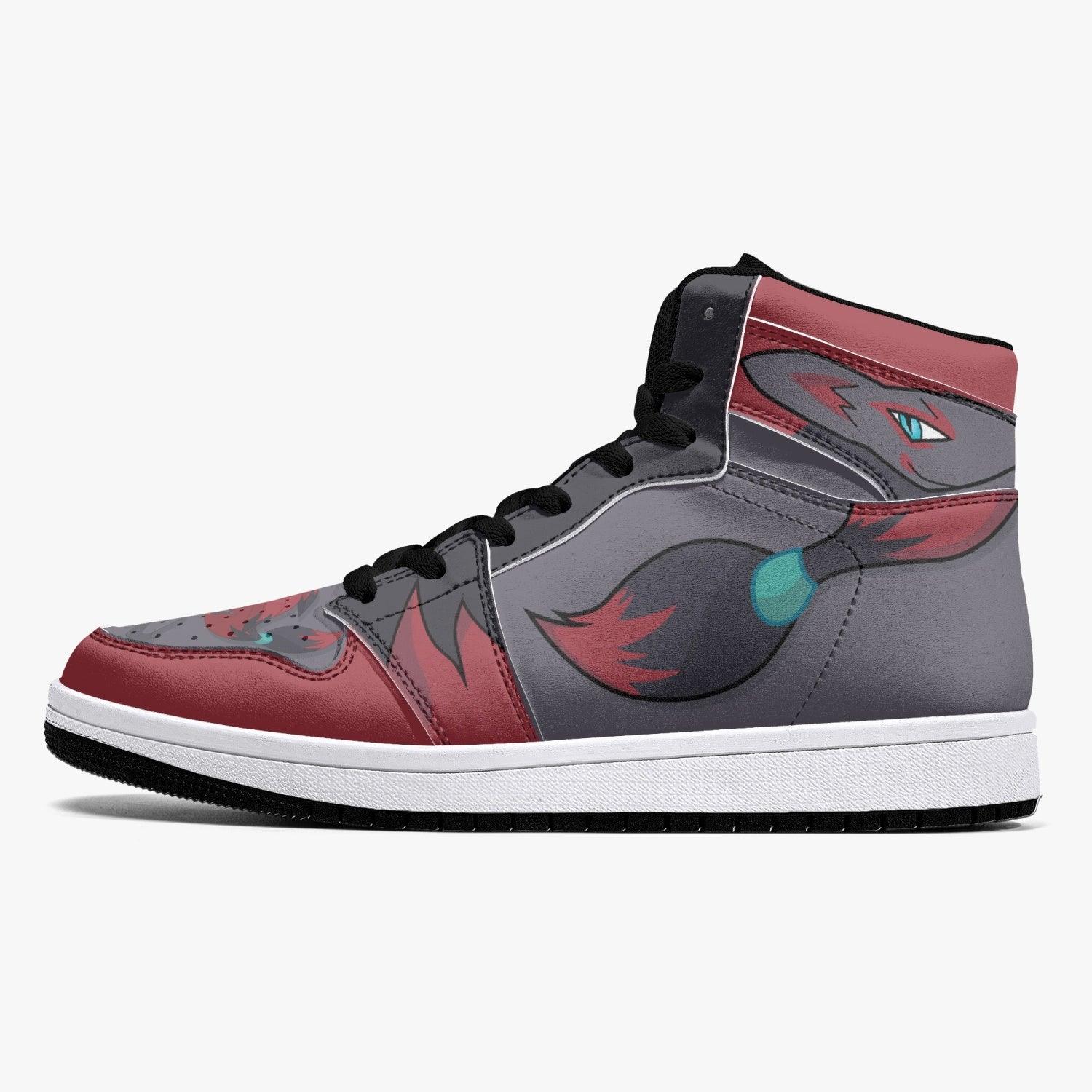 Zoroark Pokemon V2 Mid 1 Basketball Shoes