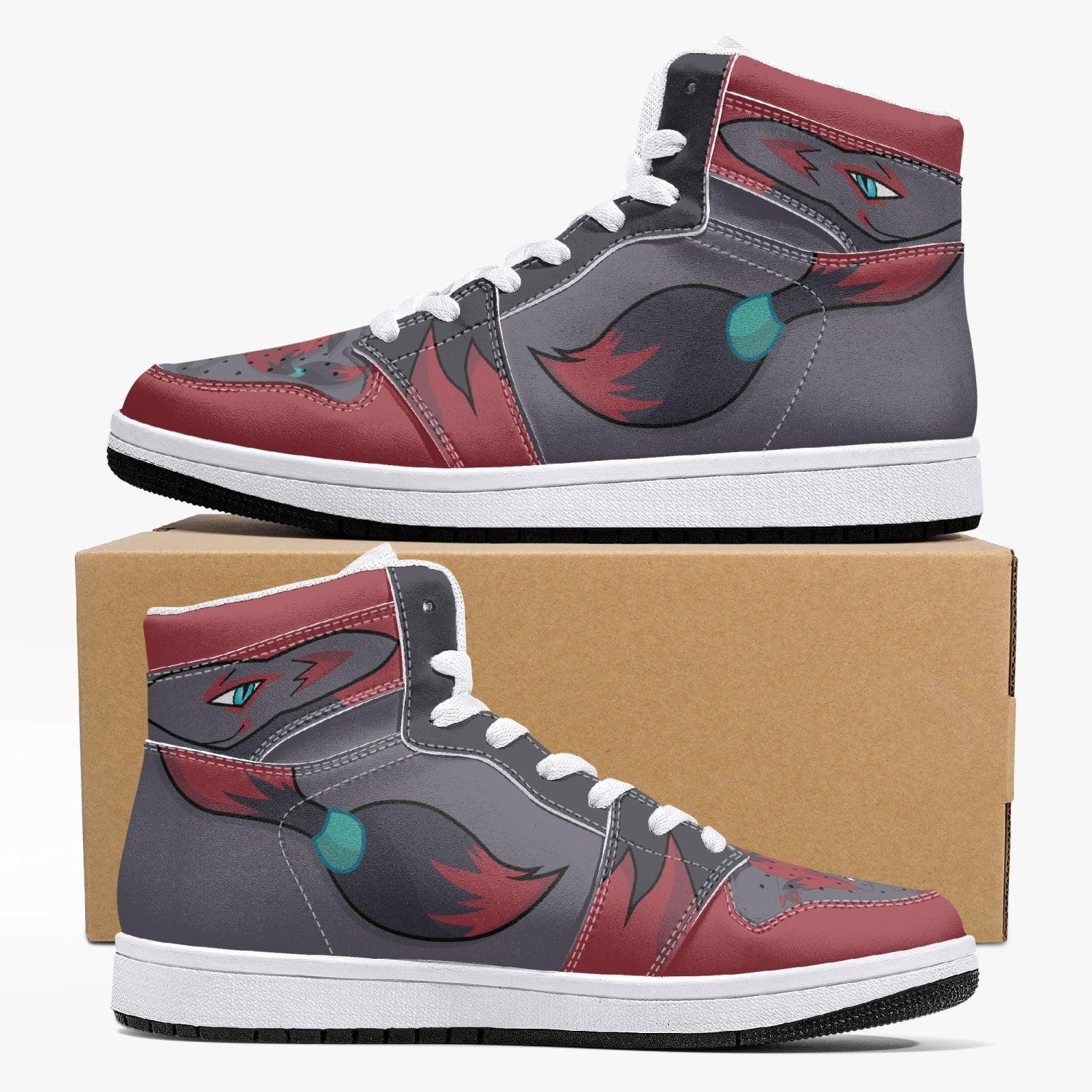 Zoroark Pokemon V2 Mid 1 Basketball Shoes