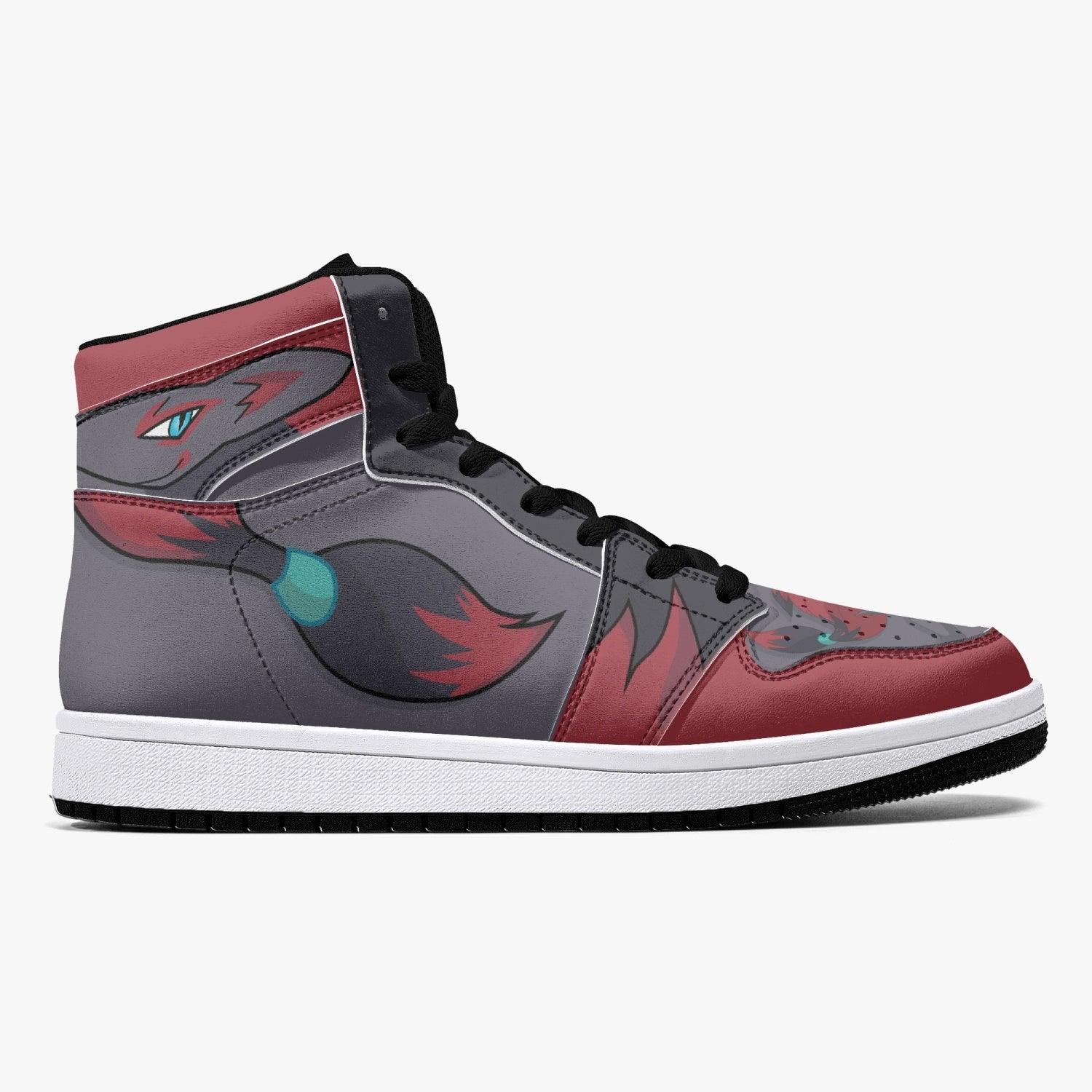 Zoroark Pokemon V2 Mid 1 Basketball Shoes